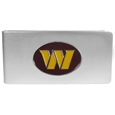 Washington Commanders Brushed Metal Money Clip